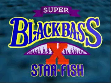 Super Black Bass X (JP) screen shot title